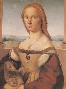 RAFFAELLO Sanzio Portrait of younger woman oil painting picture wholesale